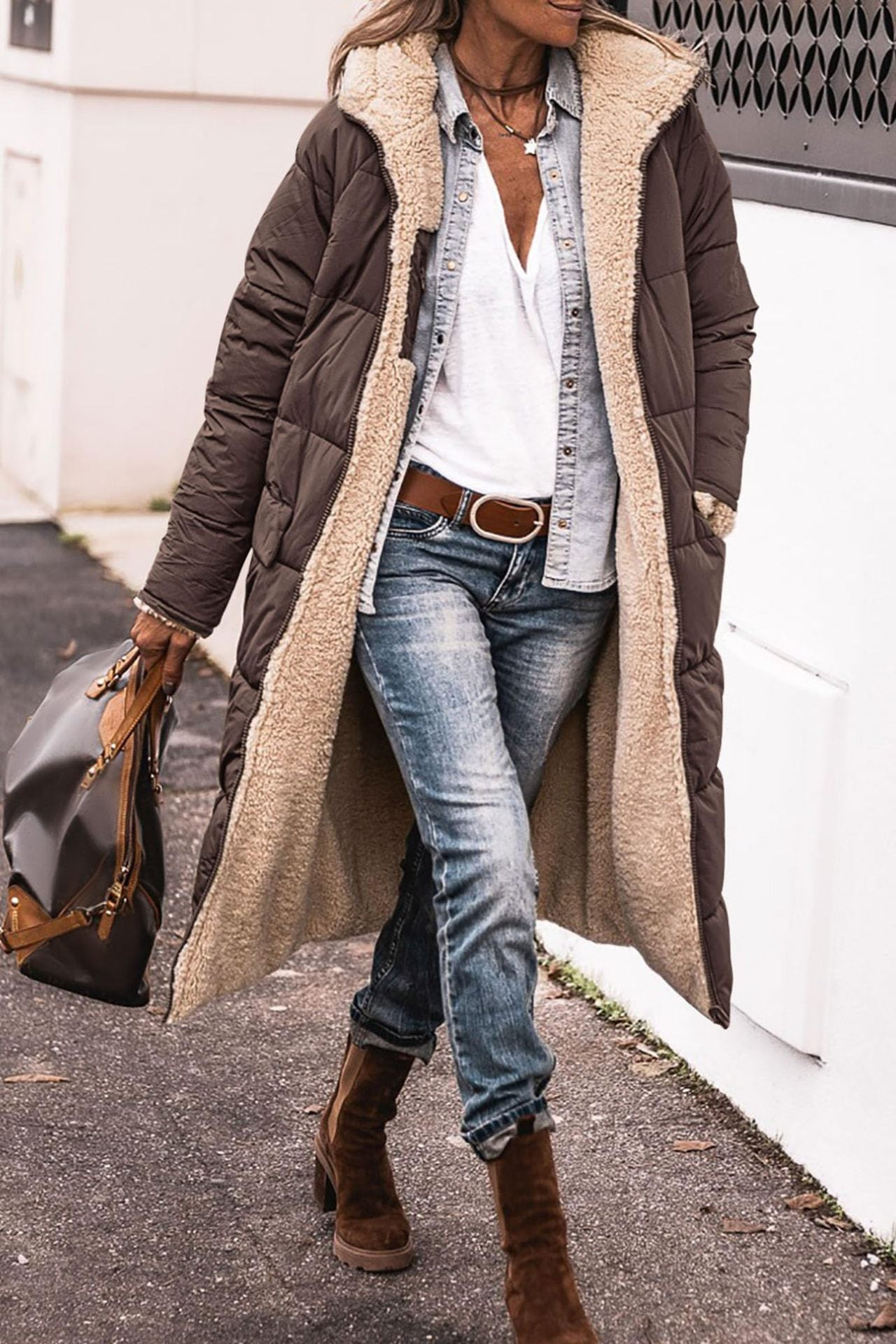Sascha | Women's Elegant Reversible Coat