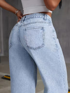 Philippa | Women's Trendy High-Waisted Denim Jeans