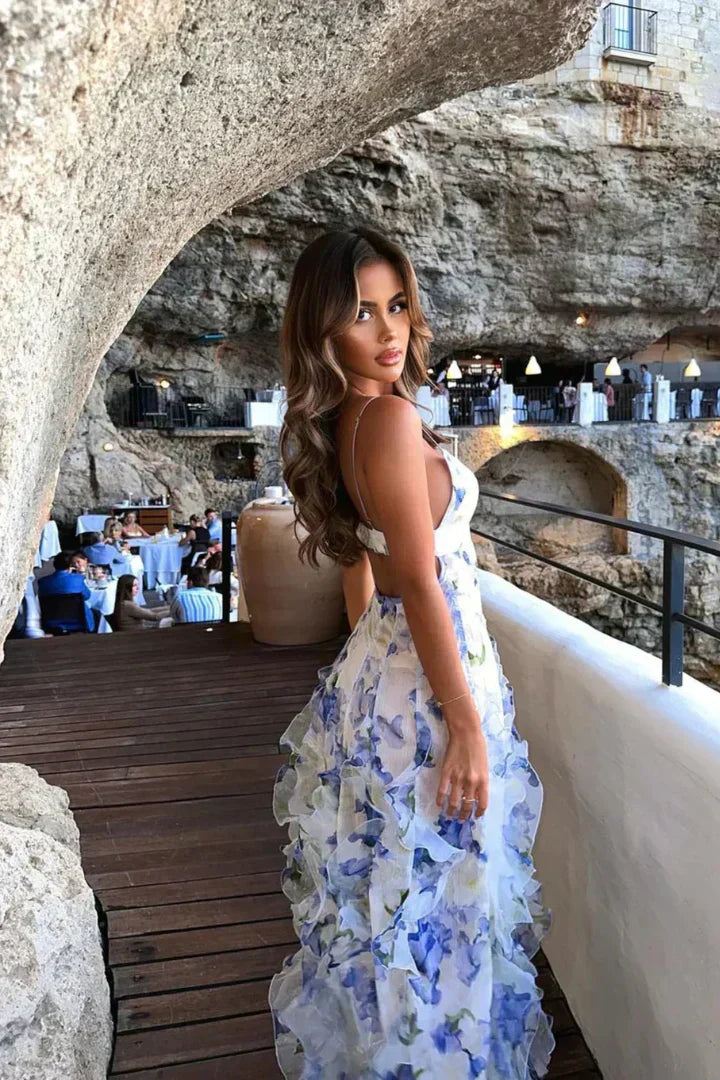 Shanna - Elegant Ruffle Dress
