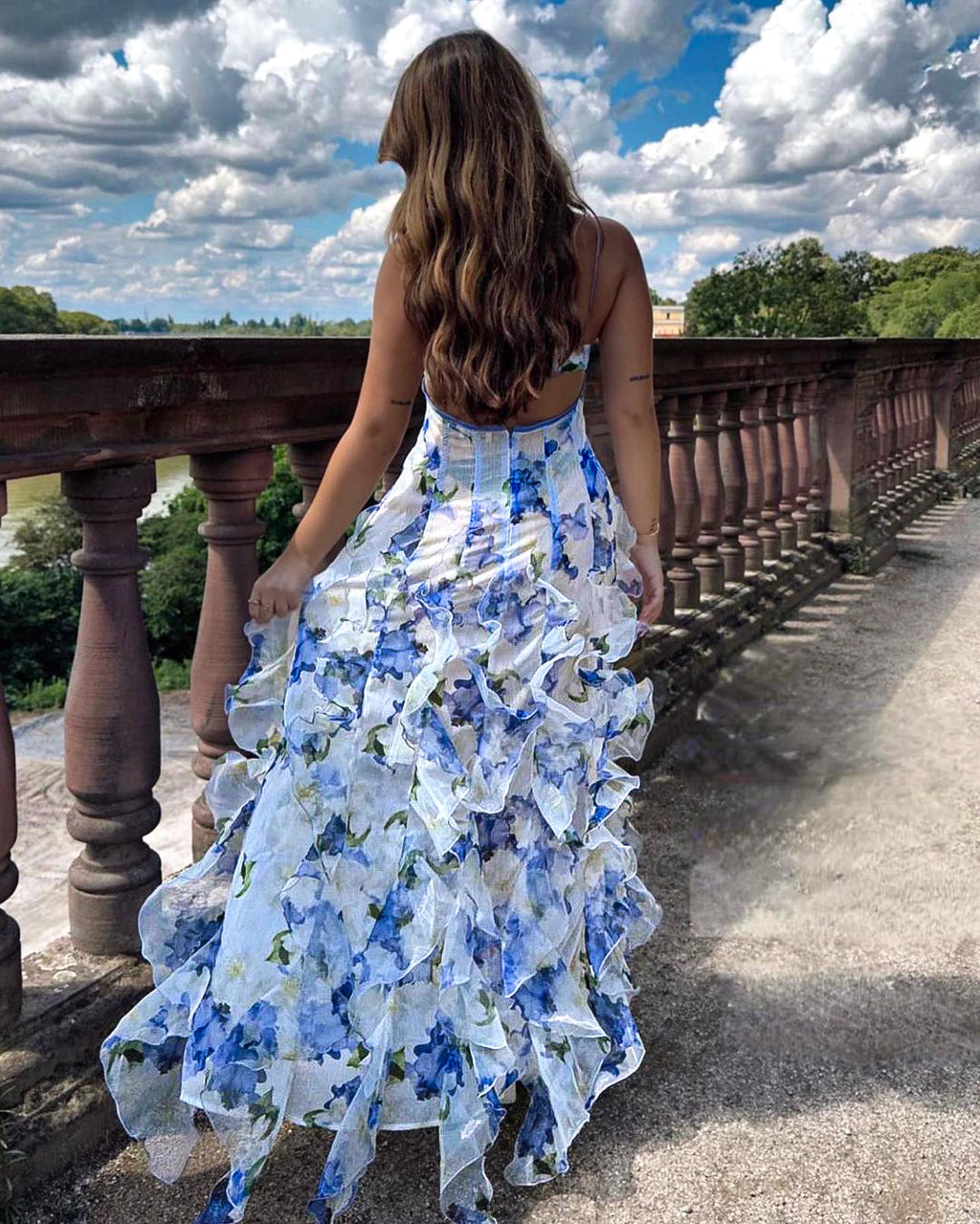 Shanna - Elegant Ruffle Dress