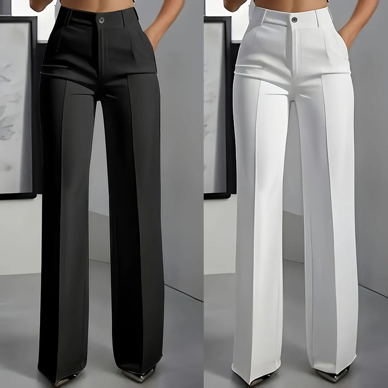 Hazel | Women's High-Waisted Tailored Trouser
