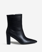 2-in-1 Knee & Ankle Boots - Black