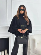 Sanna | Women's Elegant Coat with Fitted Belt