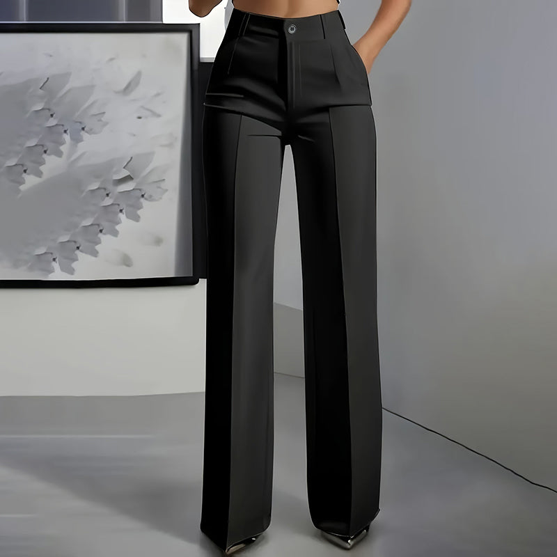 Hazel | Women's High-Waisted Tailored Trouser